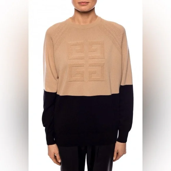 Givenchy 4g Cashmere Logo-embroidered Sweater - Picture 2 of 9